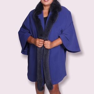 Cashmere Blend Cape